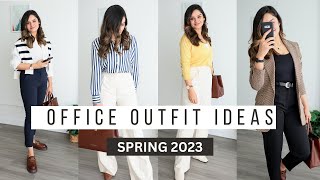 Elevate Your Work Outfits  Spring 2023 Edition  Layering Tips amp Ideas [upl. by Hannej]