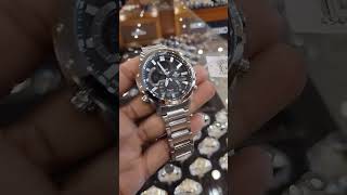 Edifice ECB30D1ADF Review  Casio Edifice Sports Watch In Steel Bracelet [upl. by Yendirb416]