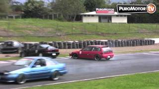 Accidentes Interclubes 061111 Puro Motor TV [upl. by Ytirahs]