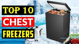 Top 10 Best Chest Freezers in 2024  Best Chest Freezer You Can Buy [upl. by Fariss]