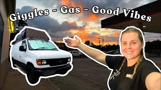 Hawai’i Vanlife Gas Station Fuel Up [upl. by Oiram]