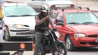 El uso del celular entre otras causas genera el 70 de los accidentes viales [upl. by Resarf44]