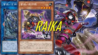 NEW RAIKA deck Apr2024  Post Infinite Forbidden [upl. by Eiromem8]