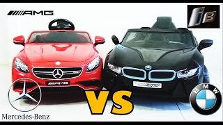 Mercedes Benz S63 AMG Coupe VS BMW i8 GT Spyder  Who Wins [upl. by Annej]