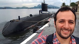 Andamos num SUBMARINO BRASILEIRO da MARINHA Boravê 🔵Manual do Mundo [upl. by Charlean]