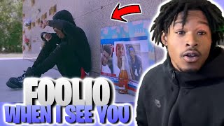 FOOLIO  When I See You Official Music Video REACTION [upl. by Htez]