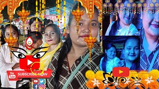 Jajori Puja Vlog😃Knka lge sai jonabo guys🤩bohut enjoy krelu😉 LIKE COMMENT SUBSCRIBE viralvideo [upl. by Maxy]