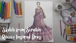 Rococo Inspired Dress [upl. by Pollyanna]