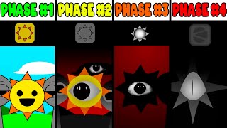 Phase 1 VS Phase 2 VS Phase 3 VS Phase 4 in Incredibox Sprunki [upl. by Atinuaj254]