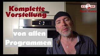 ✅Komplettes Display Review vom Bosch Dampfbackofen HRG6769S6 Serie 8 Dampfgarer Backofen Vorstellung [upl. by Aksehcnarf586]