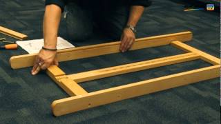 Art Lesson How To assemble A Tilting Studio Easel by Mont Marte [upl. by Tim]