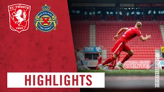 HIGHLIGHTS  FC Twente  WaaslandBeveren 11112021 [upl. by Marder193]