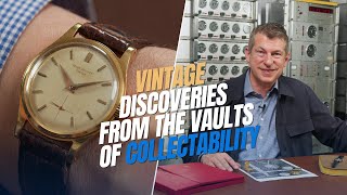 Patek Philippe Vintage Discoveries from the Vaults of Collectability [upl. by Oliva]