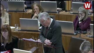 Mark Drakeford tells the Senedd that theres no money [upl. by Four]