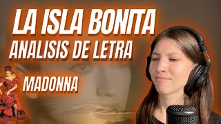 HISTORIA y SIGNIFICADO de LA ISLA BONITA de MADONNA [upl. by Ninehc]