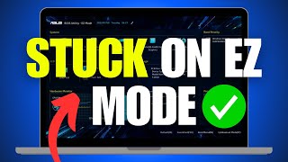 FIX Asus Stuck in Bios Utility EZ Mode [upl. by Collette601]