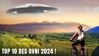 Top 10 des observations dOVNI les plus claires de 2024 filmées par des caméras  Images choquantes [upl. by Jezrdna252]