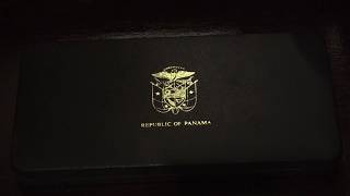 Panama 1975 Proof Set  By Franklin Mint Features Monster 20 Balboa Coin [upl. by Normandy877]