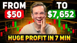 POCKET OPTION TUTORIAL  FROM 50 TO 7652  THE ONLY STRATEGY YOU NEED TO BE PROFITABLE [upl. by Nerland]