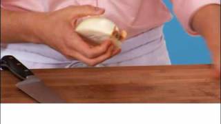 Real Simple How To Peel and Chop an Onion [upl. by Inverson]