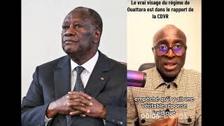 Le vrai visage du régime Ouattara est dans le rapport de la CDVR NewPol20 [upl. by Ztnahc]