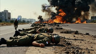 Israel panics Iranian fighter jets bomb downtown Tel Aviv Israel loses 5 of its best soldiers [upl. by Hew343]