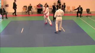 Joachim Tiennot Champion Inter régional Karate 2014 [upl. by Issi]