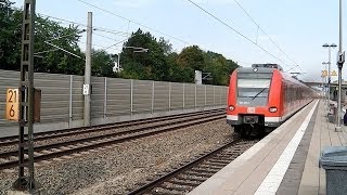 Gernlinden  Münchner SBahn  ICE  Güterzüge LTE DB [upl. by Rumit]