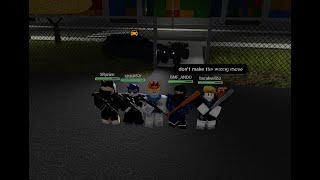 Emergency Hamburg Criminal Gameplay Car Broken SEK Shootout  ROBLOX AmateurZ [upl. by Ailehc629]