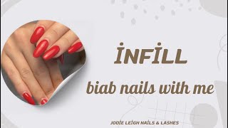 Biab infills  watch me work [upl. by Anneliese]