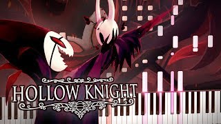 Hollow Knight  Grimm Troupe  Piano Tutorial  Hollow Knight Piano Collections [upl. by Annovoj542]