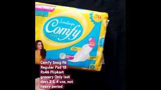 Comfy Snug fit sanitarypads comfy sanitarypad sanitaryproducts flipkart flipkartgrocery [upl. by Edelson]