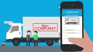 Fleet Inspections Using the Best PreTrip Vehicle Inspection App  Fleetio [upl. by Adalard]