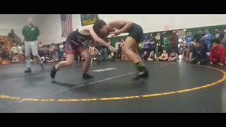 Luke Sevilla 13 year old 8th Grader Irmo KingPins Wrestling with a 15u 143 lb Div Win  SCYWA [upl. by Naliorf]