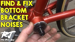 How To Fix Bottom Bracket Noises [upl. by Weywadt]