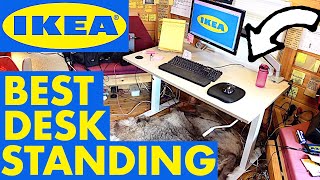 My IKEA STANDING DESK for making YouTube videos Trotten for the win [upl. by Capriola]