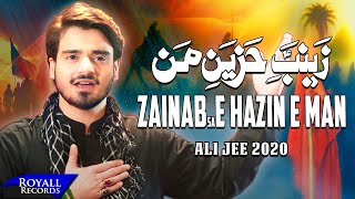 Zainab E Hazin E Man  Ali Jee  2020  1442 [upl. by Etnoled]