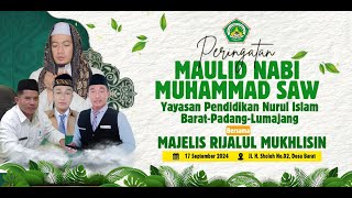 🛑 LIVE MAULID NABI MUHAMMAD SAW YAYASAN NURUL ISLAM BARAT  PADANG  LUMAJANG [upl. by Sauder740]