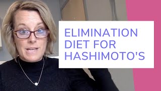 How To Do A Basic Elimination Diet for Hashimotos amp Autoimmune Diseases  Sara Peternell [upl. by Juley120]