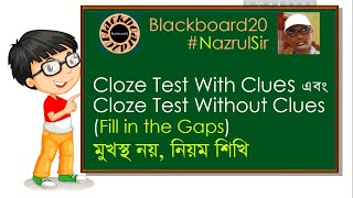 Cloze test with clues  Fill in the blanks [upl. by Ahsikat778]