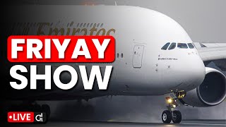 🔴 Manchester Airport LIVE ✈️ FriYAY Show [upl. by Blondelle435]