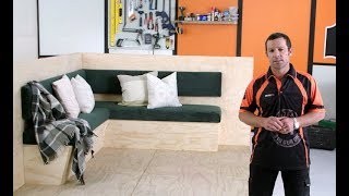 How to Build Bench Seats with Storage  Mitre 10 Easy As DIY [upl. by Jonah]