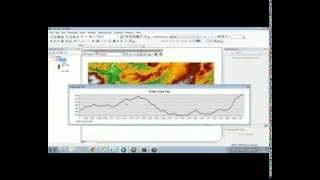 Création dun profil topographique à partir dun DEMMNT sous ArcGIS 101  Tutoriel [upl. by Akcimehs]