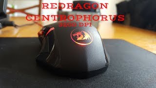 Redragon Centrophorus 3200 DPI Unboxing and Review [upl. by Joli]