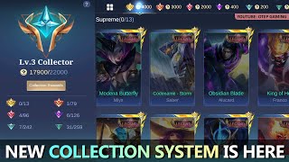 New COLLECTION SYSTEM is here  MLBB Update [upl. by Ioved603]