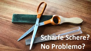 Scheren schleifen DIY [upl. by Osbourn162]