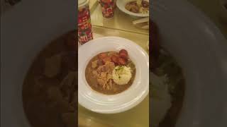 Delicious Things of Disneyland  House Gumbo  Tianas Palace shorts [upl. by Meerak]