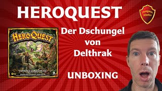 Der Dschungel von Delthrak  Unboxing  HeroQuest [upl. by Ligriv]