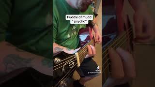 Puddle of mudd “ psycho”￼ trending guitar acousticguitar youtubeshorts psycho puddleofmudd [upl. by Uri67]