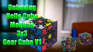 Unboxing Hello Cube MoHuan GEAR CUBE V1 [upl. by Vevina769]